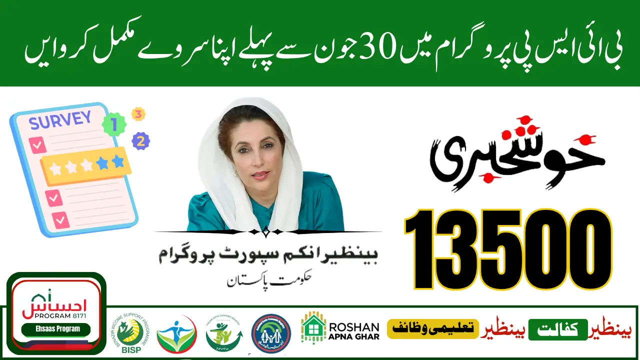 BISP Re-Survey June 2025 Verify Eligibility